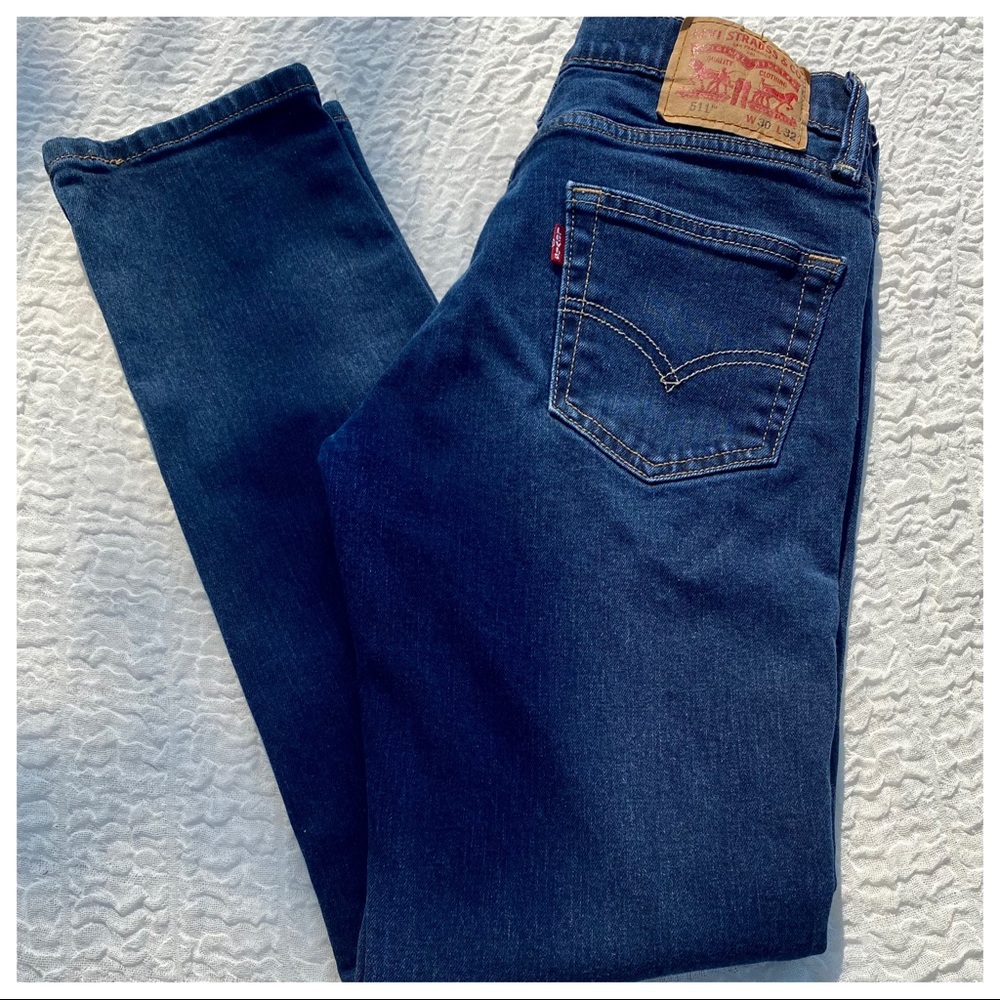 Women's LEVI’S 511 High Waist Skinny Classic 5 Pckt Denim Jeans, NWOT 30/30